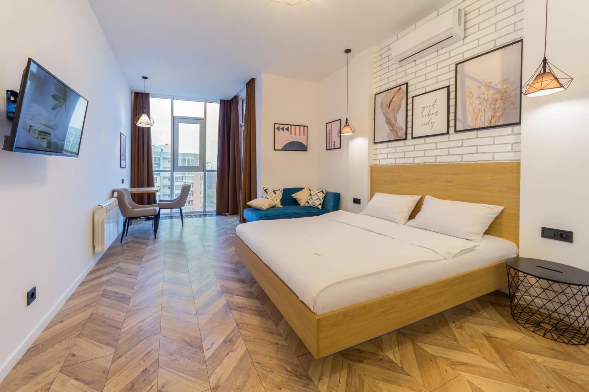 Design Apartments With Panoramic View キエフ エクステリア 写真